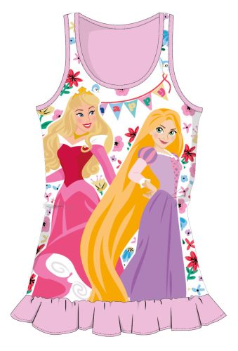 Disney Prinzessinnen Sommer-Baumwollstrandkleid - hellrosa - 98
