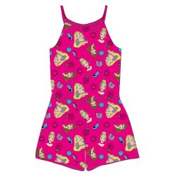 Disney Prinzessinnen Sommer-Baumwolloverall - pink - 110