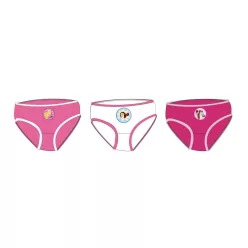  Disney Princess Mädchenunterhosen - 3-teiliges Baumwollunterhosen-Set