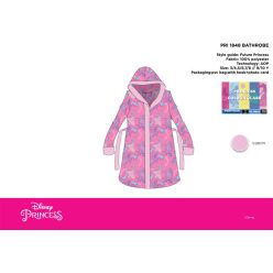   Disney Prinzessinnen Mikrofaser Kapuzenbademantel für Kinder