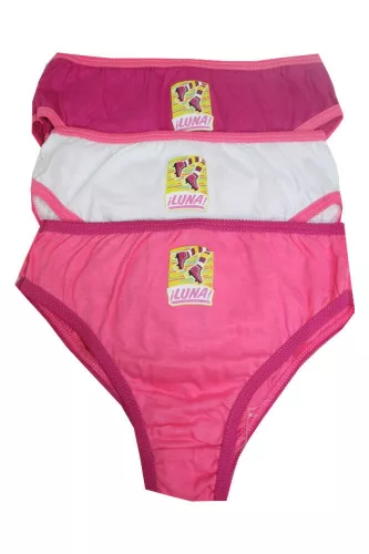 Baumwollmädchenunterhose - 3er-Pack - Soy Luna - 98-104