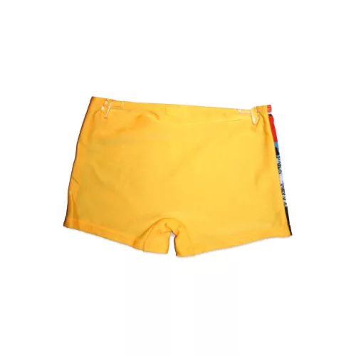 Spiderman Badehose Boxer für kleine Jungen - mit Spiderman-Aufdruck - gelb - 122