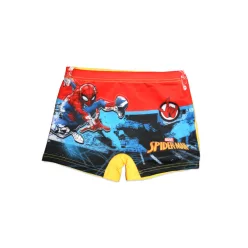   Spiderman Badehose Boxer für kleine Jungen - mit Spiderman-Aufdruck - gelb - 98