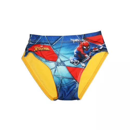 Spiderman Badehose für kleine Jungen - mit Spiderman-Aufdruck - gelb - 122