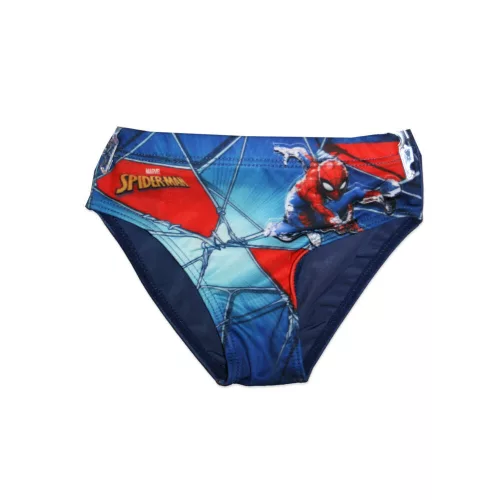 Spiderman Badehose für kleine Jungen - mit Spiderman-Aufdruck - dunkelblau - 122