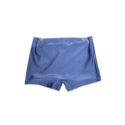 Spiderman Badehose Boxer für kleine Jungen - dunkelblau - 104