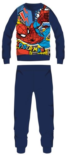 Spiderman Winter Korallenpyjama - Dunkelblau - 128