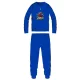 Spiderman Winter dickes Kinderpyjama - Baumwollflanellpyjama - Mittelblau - 116