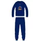 Spiderman Winter dickes Kinderpyjama - Baumwollflanellpyjama - Dunkelblau - 110