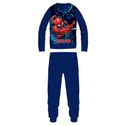   Spiderman Polarpyjama - Winterdicke Kinderpyjama - dunkelblau - 98