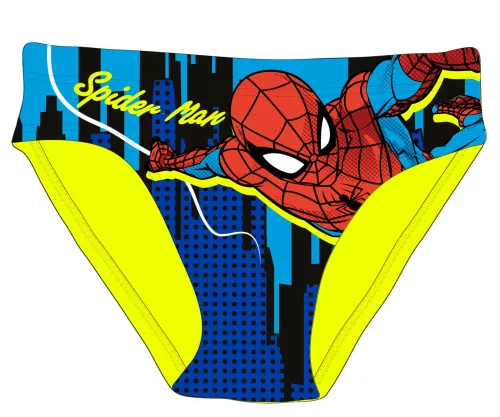 Spiderman Jungen Badehose - UV gelb - 110