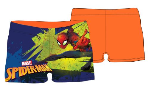 Spiderman Jungen Badehose Boxer - UV orange - 128