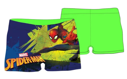 Spiderman Jungen Badehose Boxer - UV grün - 104