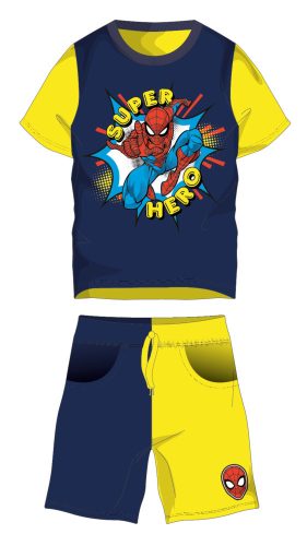 Spiderman Baumwoll-Sommer-Set - T-Shirt-Shorts-Set