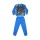Winter-Flanell-Kinderpyjama - Spiderman - mittelblau - 128