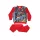 Winter-Flanell-Kinderpyjama - Spiderman - rot - 110
