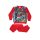 Winter-Flanell-Kinderpyjama - Spiderman - rot - 128