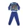 Winter-Flanell-Kinderpyjama - Spiderman - dunkelblau - 110