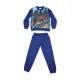 Winter-Flanell-Kinderpyjama - Spiderman - dunkelblau - 98