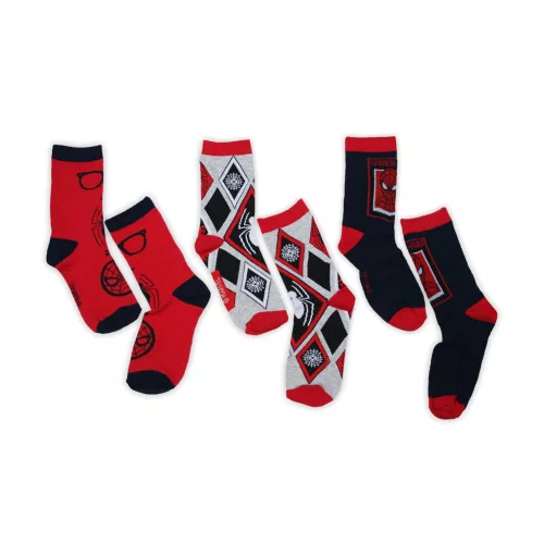 Kinder Baumwollsocken - 3 Paar - Spiderman