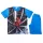Kurzärmeliger Baumwoll-Kinderpyjama - Spiderman - Mittelblau - 140