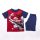 Spiderman Jungen Baumwoll-Sommer-Set - Trikot-Shorts-Set - Rot - 116