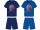 Spider-Man Baumwoll-Sommer-Set - T-Shirt-Shorts-Set - mittelblau - 104