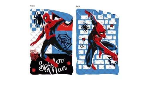 Spider-Man doppelseitige Bettdecke, Bettdecke - 170 x 260 cm