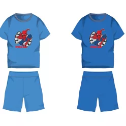 Spider-Man Baumwoll-Sommer-Set - T-Shirt-Shorts-Set