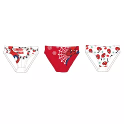   Spiderman Weihnachtsjungenunterhose - 3-teilig Baumwollunterhose