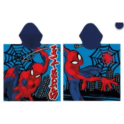 Spiderman Schnell trocknender Poncho - 55x110 cm