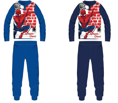 Spiderman Jersey Baumwollpyjama - dunkelblau - 134