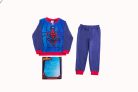 Dicke Baumwoll-Kinderpyjama - Spiderman - Dunkelblau-Blau - 104