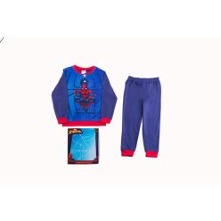   Dicke Baumwoll-Kinderpyjama - Spiderman - Dunkelblau-Blau - 98