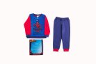 Dicke Baumwoll-Kinderpyjama - Spiderman - Dunkelblau-Rot - 122