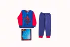 Dicke Baumwoll-Kinderpyjama - Spiderman - Dunkelblau-Rot - 98