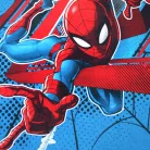 Winter Baumwoll-Kinderpyjama - Spiderman - mittelblau - 104