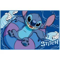   Szörföző Stitch szőnyeg, fürdőszobai kilépő  - 80 x 120 cm