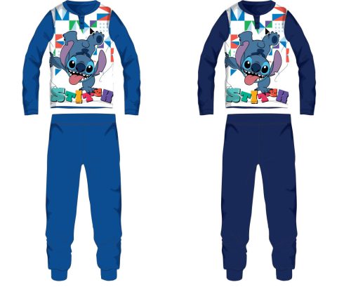 Disney Stitch Jersey-Baumwollpyjama - dunkelblau - 122