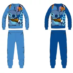 Disney Stitch pamut flanel gyerek pizsama