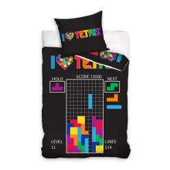 Tetris Bettwäsche-Set 140x200 cm, 70x90 cm