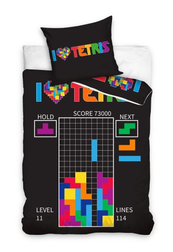 Tetris Bettwäsche-Set 140x200 cm, 70x90 cm