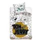 TOM AND JERRY Bettwäsche 100% Baumwolle 140x200 + 70x90