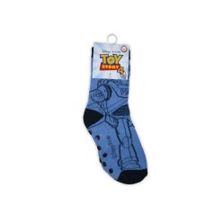   Rutschfeste Kinderknöchelsocken - Toy Story - Vollplüsch - jeansblau - 23-26