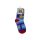 Rutschfeste Kinderstrümpfe - Toy Story - Plüschsocken - Blau gestreift - 27-30