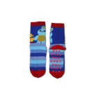 Rutschfeste Kinderstrümpfe - Toy Story - Plüschsocken - Blau gestreift - 27-30