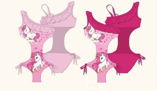 Einhorn-Trikini (3-8 Jahre)