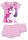 Einhorn Baumwoll-Sommer-Set - T-Shirt-Shorts-Set - Hellrosa - 98
