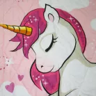 Kinderdecke - Einhorn