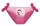 Einhorn Baby Badeanzug Unterteil für Mädchen - Pink - 86